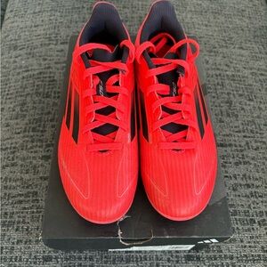 Adidas Red F50 League Soccer Cleats Sz 3.5